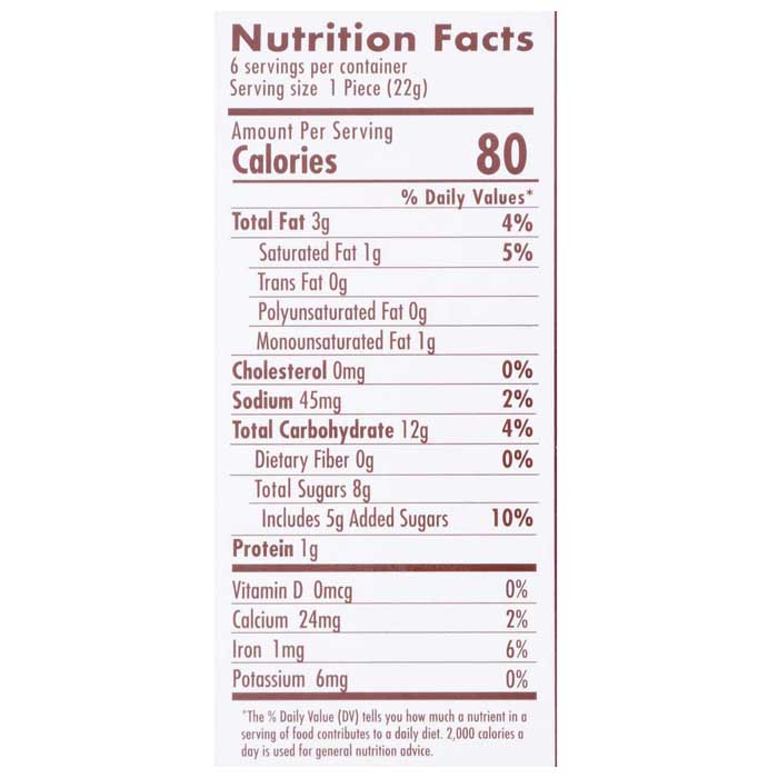 Better Bites - Double Chocolate Cake Bites, 6 Pack - back