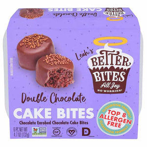 Better Bites - Double Chocolate Cake Bites, 6 Pack