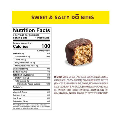 Better Bites - Gluten-Free Chocolate Covered DÅ Bites - Sweet Salty, 6 Pack - back