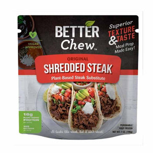 Better Chew - Original Plant-Based Shredded Steak, 7oz