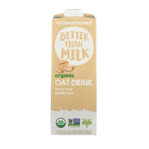 Better Than Milk - Organic Unsweetened Oat Drink, 33.8 fl oz