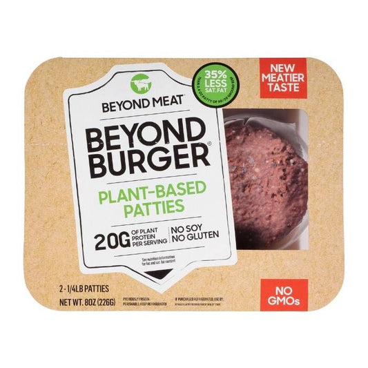 Beyond Meat - Burger - Plant Based, 8oz (Pack of 8)