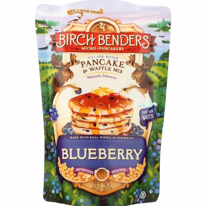 Birch Bender - Classic Blueberry Pancake & Waffle Mix