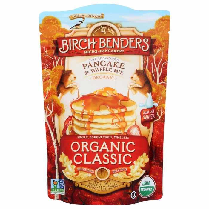 Birch Benders Pancake & Waffle Mixes, 16oz Multiple Flavors PlantX US