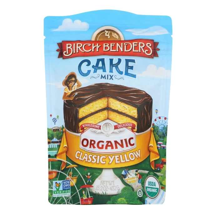 Birch Benders - Organic Cake Mixes Classic Yellow