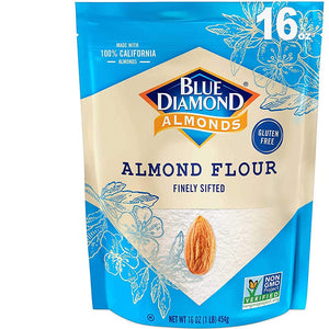 Blue Diamond Gluten Free Almond Flour, 16oz
 | Pack of 4