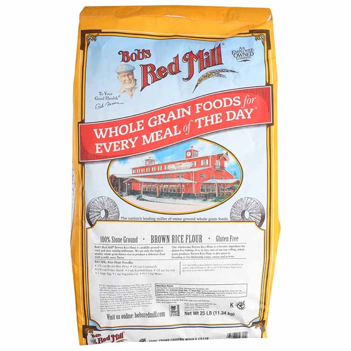 Bob's Red Mill - Gluten-Free Brown Rice Flour, 25lbs