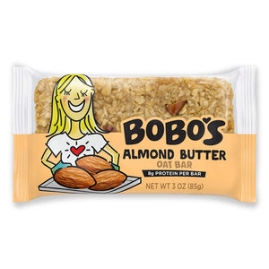 Bobo's - Oat Bars Almond Butter, 3oz | Pack of 12