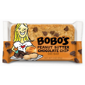 Bobo's Peanut Butter Chocolate Chip Oat Bar - 3oz 
 | Pack of 12