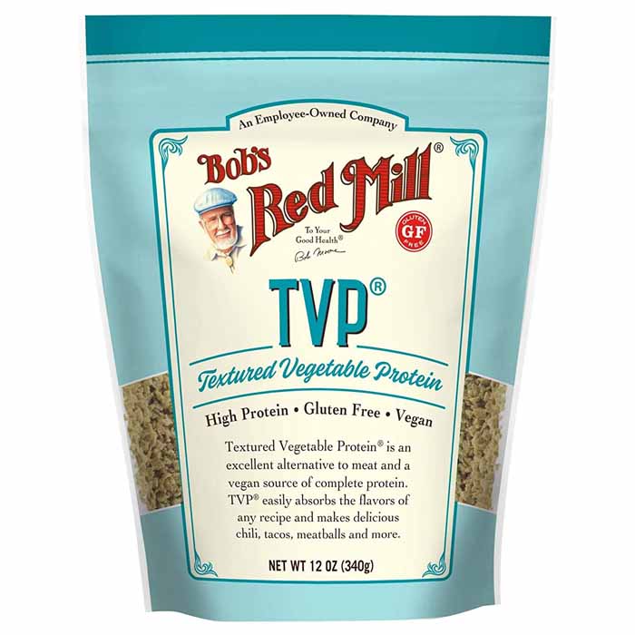 Bobs Red Mill -  Textured Vegetable Protein Meat Substitute, 12oz