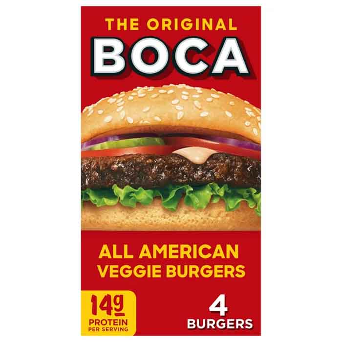 Boca Burgers - All American Burger, 4 Pack