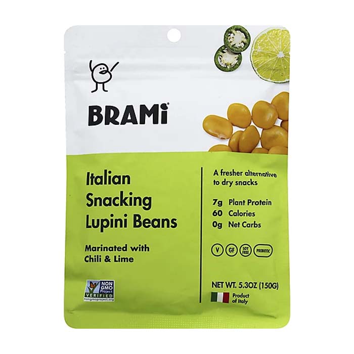 Brami - Italian Snacking Lupini Beans - Chili & Lime, 5.3oz