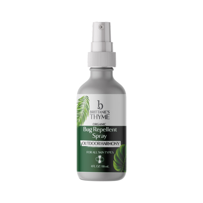Brittanie's Thyme - Organic Bug Repellent Spray (Aliminum Bottle), 4 fl oz