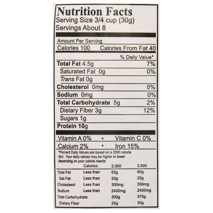 Butler Foods - Soy Curls, 8oz - nutrition facts