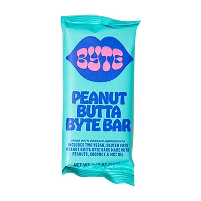 Byte Bars - Vegan Energy Bar - Peanut Butta, 1.6oz 
