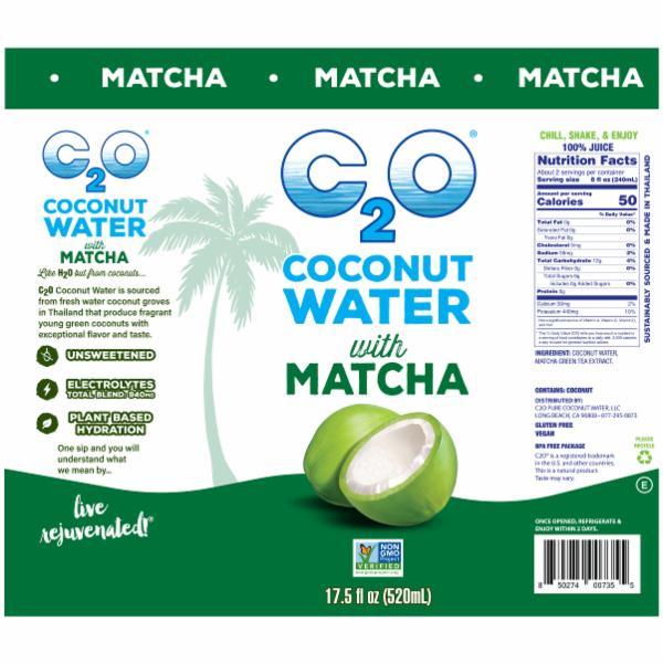 Buy C20 Coconut Water Matcha, 17.5 oz
