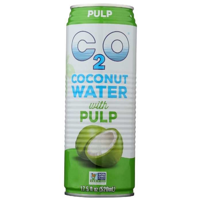 C20 - Coconut Water With Pulp, 17.5 fl oz - front