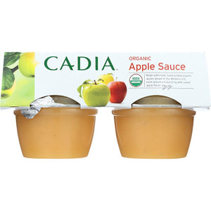 Cadia - Applesauce - 4 cups, 4oz each
