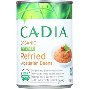 Cadia - Beans Refried Fat Free, 16oz