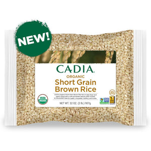 Cadia - Brown Short Grain Rice, 32oz