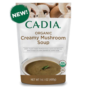 Cadia - Organic Creamy Mushroom Soup, 14.1oz