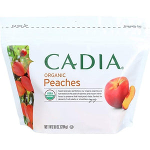 Cadia - Organic Frozen Peaches, 10 oz