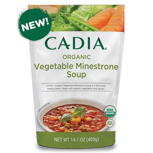 Cadia - Organic Vegetable Minestrone Soup, 14.1oz