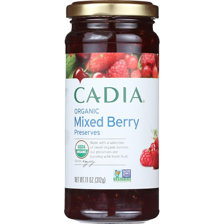 Cadia Preserves Mixed Berry, 11 oz _ pack of 2