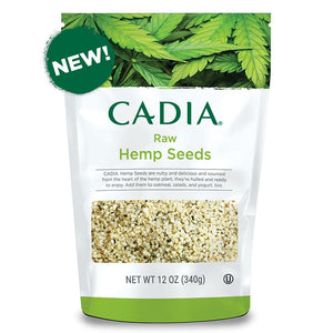 Cadia - Raw Hemp Seeds, 12oz