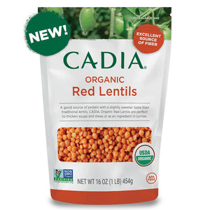 Cadia - Red Lentils Dry, 16oz