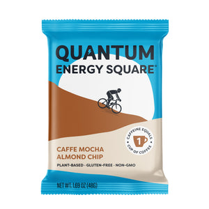 Quantum Energy Squares - Caffe Mocha Almond Chip Bar, 1.69oz