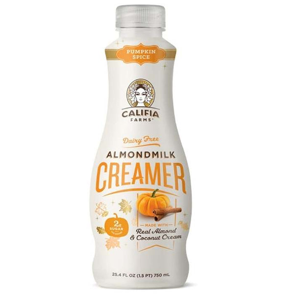 Califia Farms - Almond Milk Coffee Creamer - Pumpkin Spice, 25.4