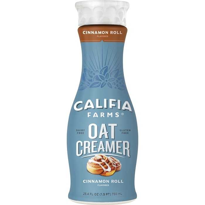 Califia - Oat Milk Creamer Cinnamon Roll, 25.4 fl oz