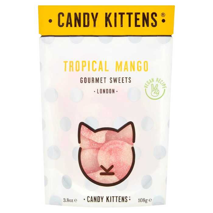 Candy Kittens - Gourmet Sweets Tropical Mango, 4.4oz - front