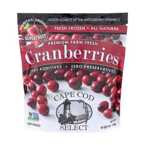 Cape Cod Select - Cranberries Frozen, 16oz | Pack of 8