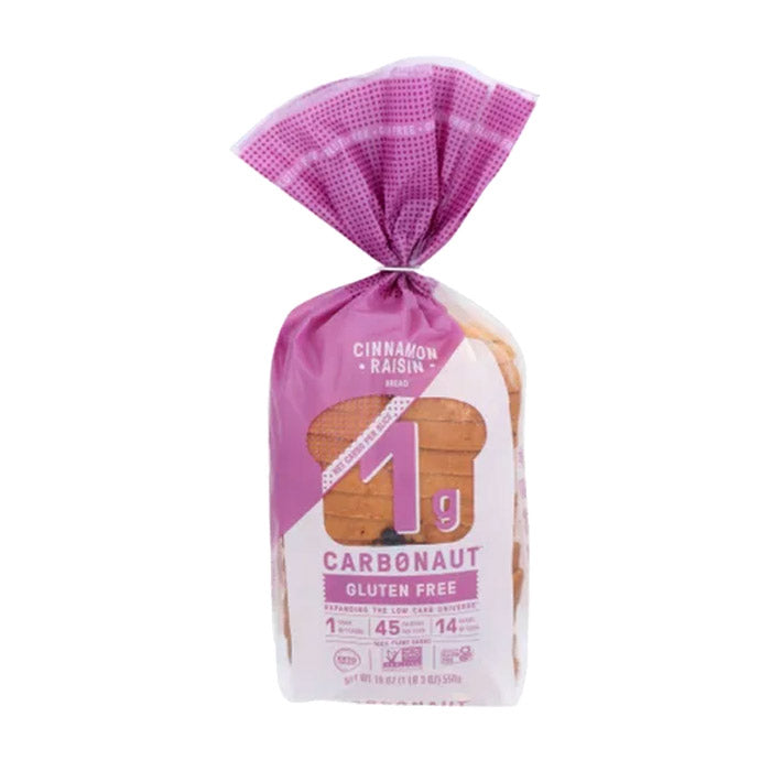 Carbonaut - Gluten-Free Bread - Cinnamon Raisin, 19oz
