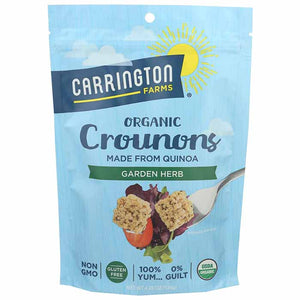 Carrington Farms - Garden Herb Organic Quinoa Croutons, 4.75oz
