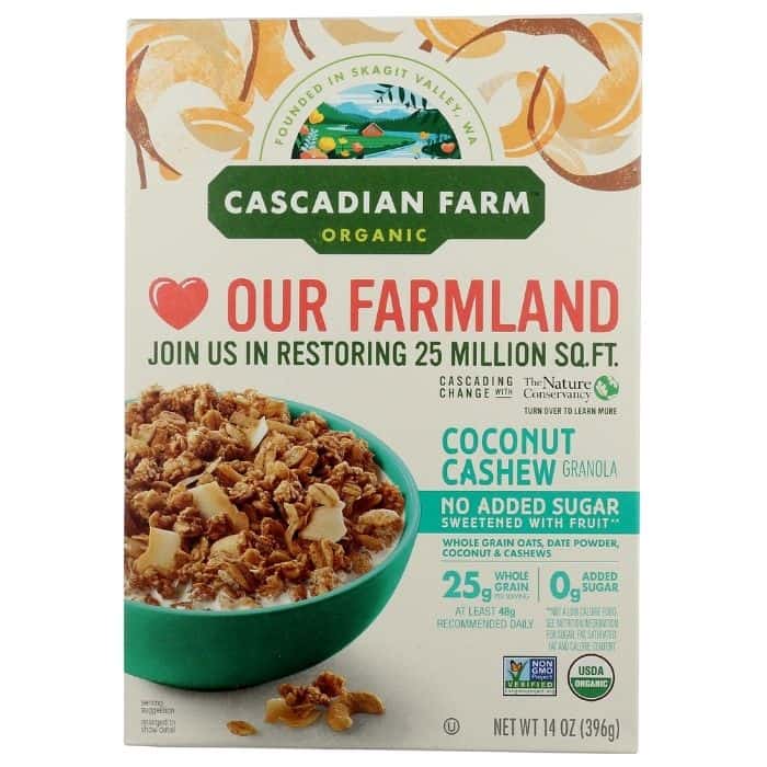Cascadian Farms - Cascadian Farms Organic Granola, 14oz - front