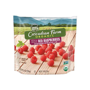 Cascadian Farm - Frozen Raspberries Organic, 8oz | Pack of 12