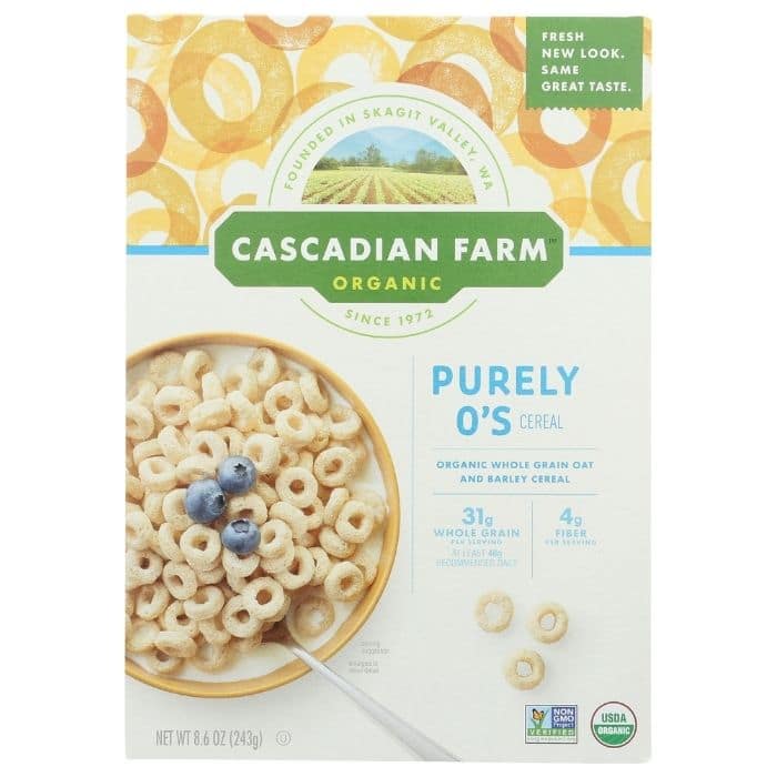 Cascadian Farm - Purely O's Cereal - front