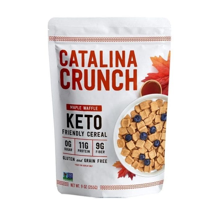 Catalina Crunch - Keto-Friendly Cereal - Maple Waffle, 9oz - front