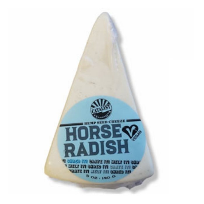 Catalyst Creamery - Horseradish Hemp Seed Cheese, 5oz - front