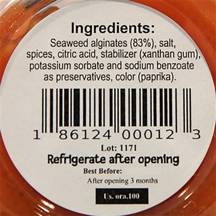 1861240001238 - caviart orange caviar ingredients