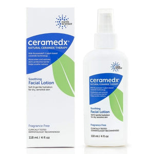 Ceramedx - Soothing Facial Lotion, Unscented, 4 fl oz