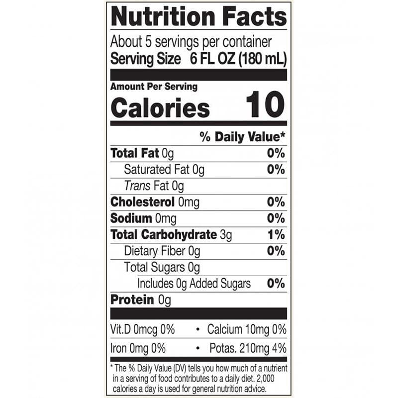 851220003407 - espresso chameleon cold brew nutrition