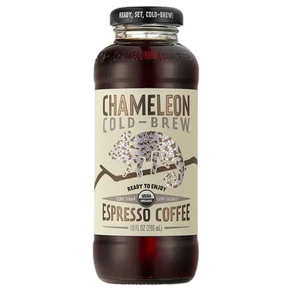 Chameleon Cold-Brew - Organic Cold Brew Coffee - Espresso, 10oz - front