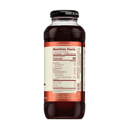 Chameleon Cold-Brew - Organic Cold Brew Coffee - Lightly Sweetened Mexican, 10oz - back