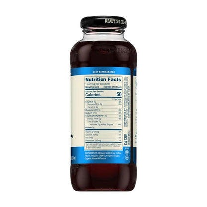 Chameleon Cold-Brew - Organic Cold Brew Coffee - Lightly Sweetened Vanilla, 10oz - back