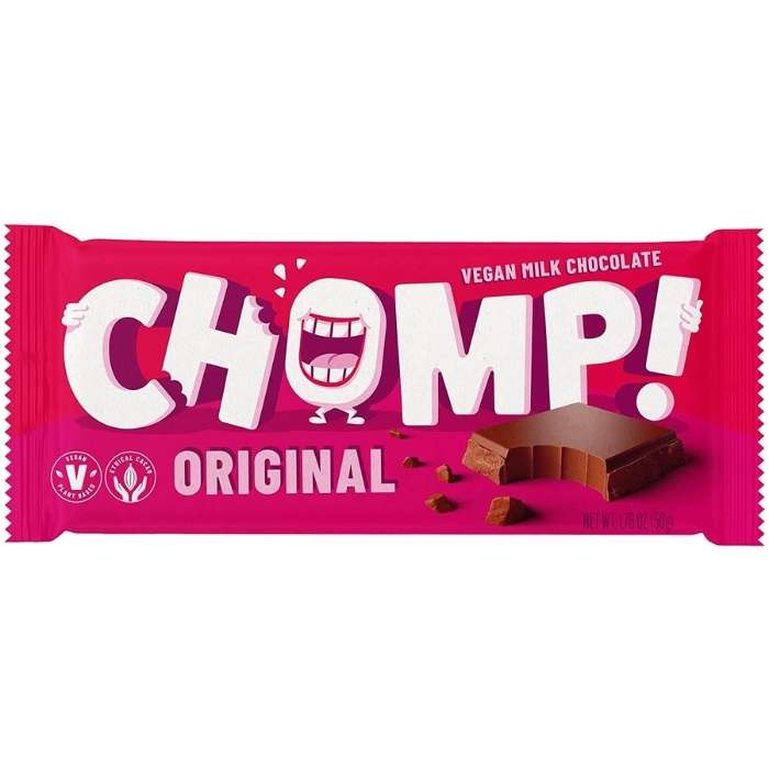 Chomp! - Vegan Original Milk Chocolate, 1.76oz - front