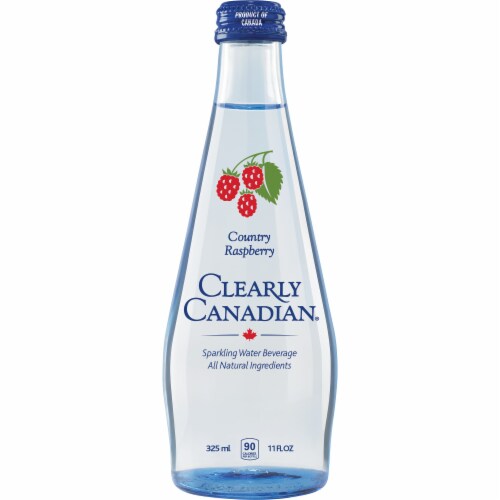 Clearly Canadian - Sparkling Water Country Raspberry, 11 Oz | Pack of 12 - PlantX US